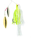 Strike King Bottom Dweller 1 3/8oz Charteuse/White - Sportsplace.store