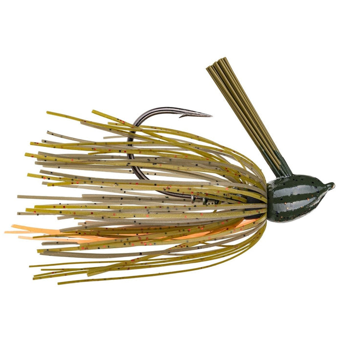 Strike King Hack Attack Fluro Jig 3/8oz Bama Craw - Sportsplace.store