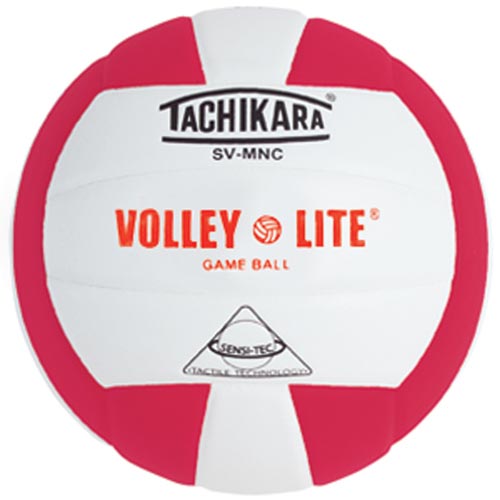 Tachikara Svmnc Volley - lite® Composite Volleyball - Scr/wht - Sportsplace.store