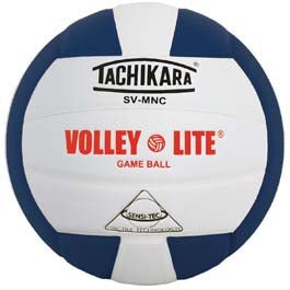 Tachikara Svmnc Volley - lite® Training Volleyball - Navy/white - Sportsplace.store