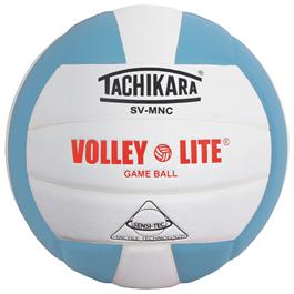 Tachikara Svmnc Volley - lite® Training Volleyball - Powder Blue/white - Sportsplace.store