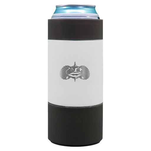 Toadfish Non-Tipping 16oz Can Cooler - White - Sportsplace.store