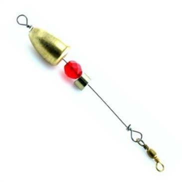 Top Brass Carolina Ready Rigs 1ct 3/4oz Brass - Sportsplace.store