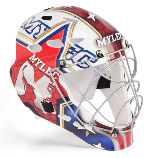 Ultra Pro Goalie Mask - Red/white/blue - Sportsplace.store