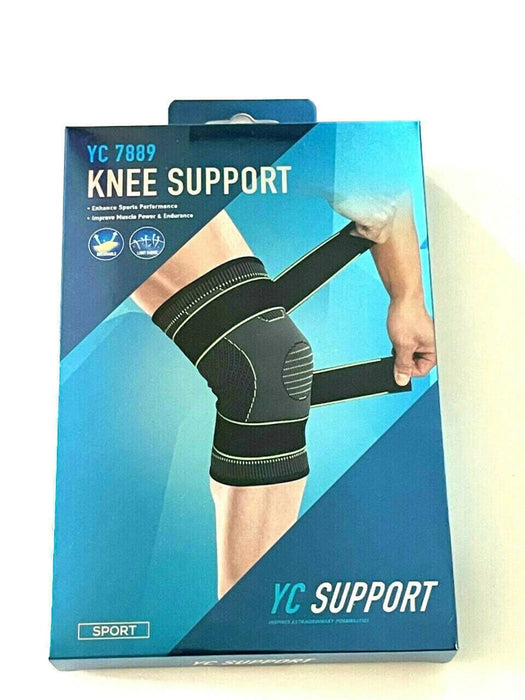 Unisex Sports Performance Knee Brace Adjustable Support Arthritis Pain Relief Running - Sportsplace.store