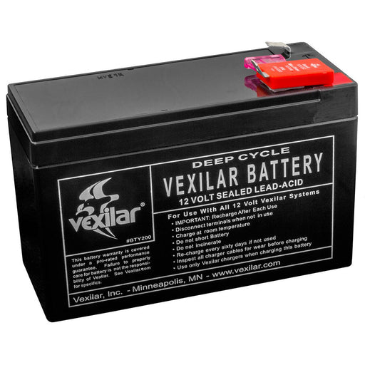 Vexilar 12V/9 AMP Lead - Acid Battery - Sportsplace.store