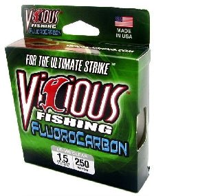 Vicious Fluorocarbon Clear Line 200yd 12lb - Sportsplace.store