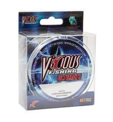 Vicious Ultimate Clear/Blue Mono 100yd 25lb - Sportsplace.store