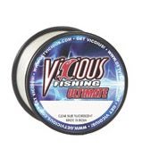 Vicious Ultimate Clear/Blue Mono 1/4lb 20lb - Sportsplace.store