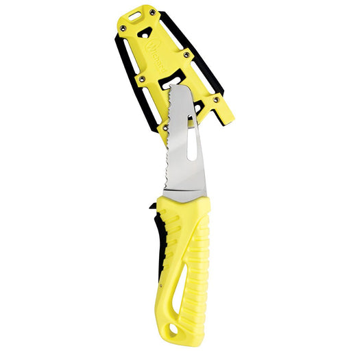 Wichard Offshore Rescue Knife Fixed Blade - Fluorescent - Sportsplace.store