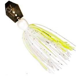 Z - Man Chatterbait Mini Max 3/8oz Chartreuse/White - Sportsplace.store