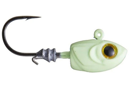 Z - MAN Micro Shad HeadZ 1/16oz Glow 4pk - Sportsplace.store