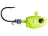 Z - MAN Micro Shad HeadZ 1/32oz Chartreuse 4pk - Sportsplace.store