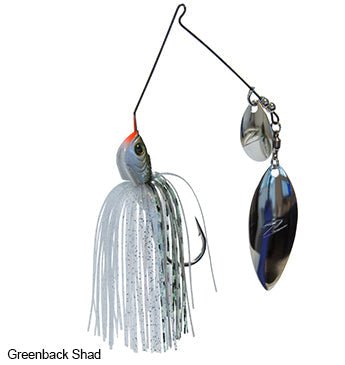 Z - Man Slingbladez Spinnerbait 1/2 Wil/Col Greenback Shad - Sportsplace.store