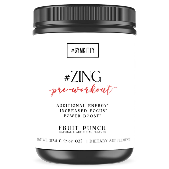 #ZING Fruit Punch Pre - Workout Powder - Sportsplace.store